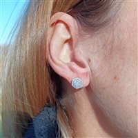 Vicenza - Piazzetta Palladio 2 - Earrings Salvini Woman Bagliori in White Gold Diamante 0.29 Ct 20106502 - 20106502